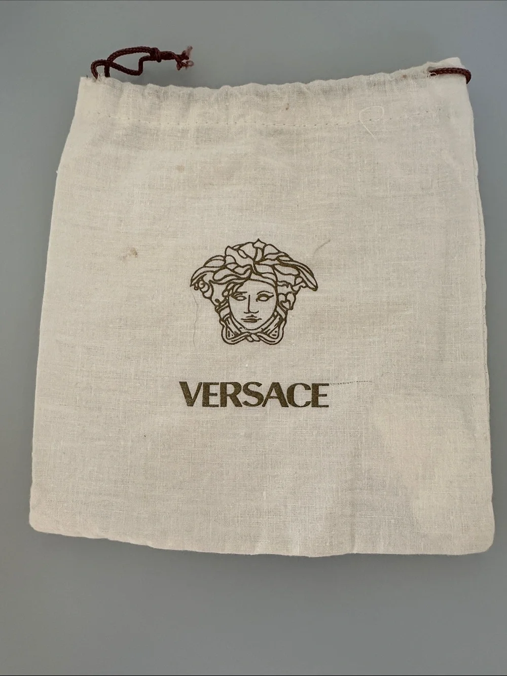 Versace Large Gold Hoop Earrings
